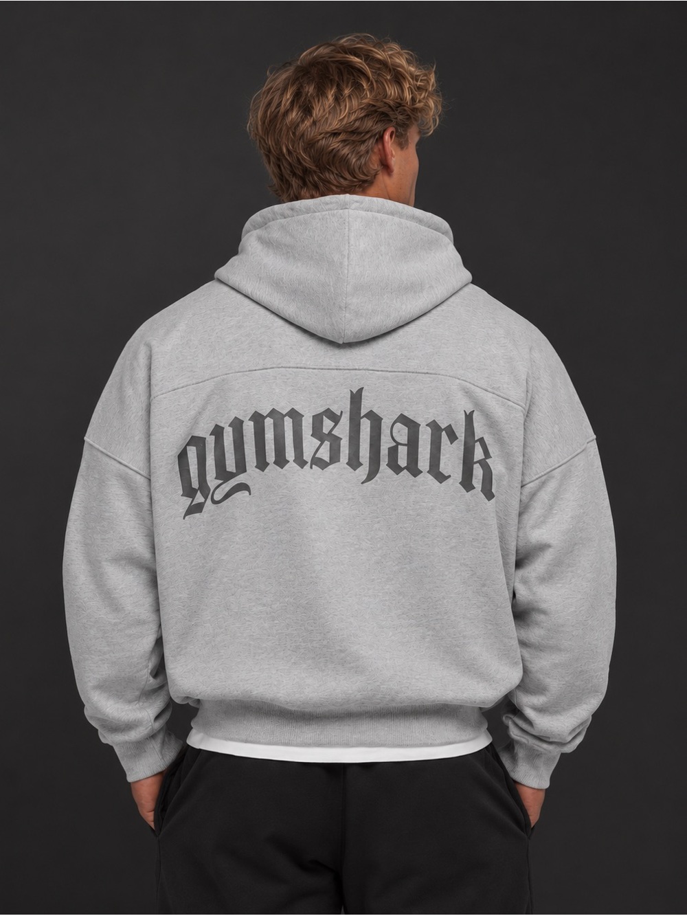 Gymshark Men’s Old English Hoodie Size XL Grey New SOLD OUT ONLINE